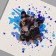 Tattoo on the body color "watercolor. Panther" 6x6 cm