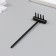 Decor "Robbeks for Zen Gardens" Black 2.5x14.5x3.5 cm