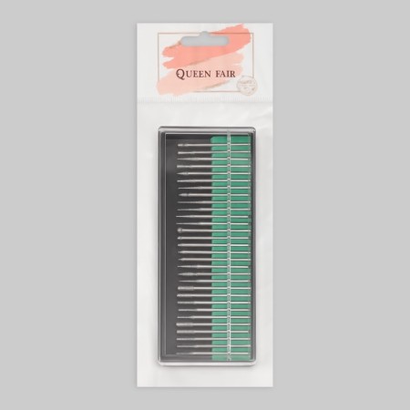 Diamond cutters for manicure in a plastic organizer, 30 pcs-8