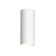 DK2051-WH Patch Light for a change of lamp Tube, IP20, 15W, GU10, White, aluminum