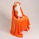 Soft toy "Kit" with a blanket, 65 cm, red color