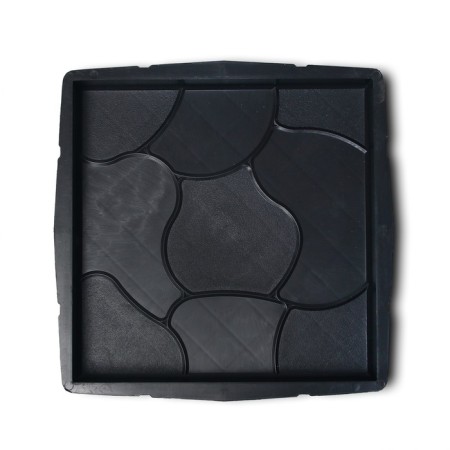 Form for the paving slabs "Cloud", 35 × 35 × 4 cm, F13002, 1 pc.