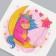 Tattoo on the body color "Sleeping unicorn" 6x6 cm