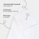 Baptum towel with embroidery 100% cotton, 75 x 75 cm
