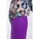 Female blouse, size 42, purple color