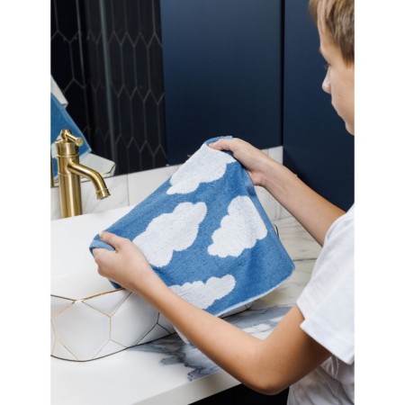 Tmachry Tenerty Guten Morgen Cotton Cloud, 650 gr, size 30x50 cm, white color-6