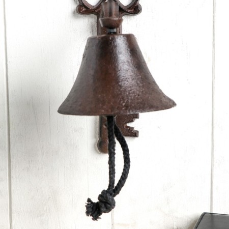 Souvenir metal bell "Key" 21.5x13.5x10 cm-3