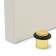 Door stop U302gp, d = 27 mm, h = 40 mm, gold color