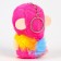 Soft toy "lemur" on a key fob, 10 cm, color mix