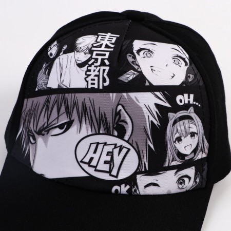 Children's cap for the boy Hey, Anime, Rr. 52-54, 5-7 years old-10