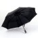 Automatic “plain” umbrella, with a flashlight, 3 additions, 8 knitting needles, r = 47 cm, black color
