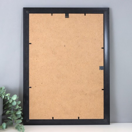 Photo frame plastic "Mira" 29.7x42 cm, (A3) gold (plastic screen)-2