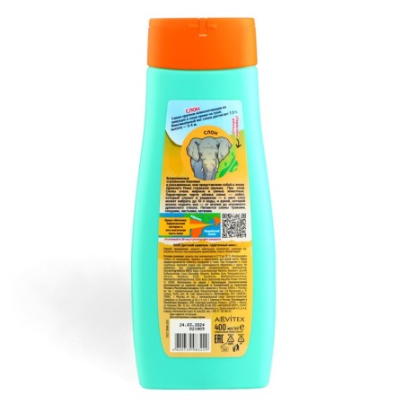 Shampoo Children's Exxe Flower Mix, 400 ml-2