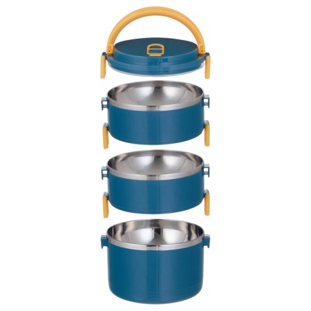 Lunch box, 1.65 l, retains heat 2 hours, 3 levels-2