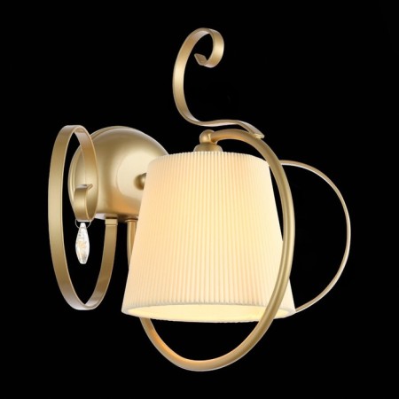 Wall lamp EVOLUCE. SL177.201.01. Azzurro. 1x40 W, E14, 40x32 cm, golden color-3