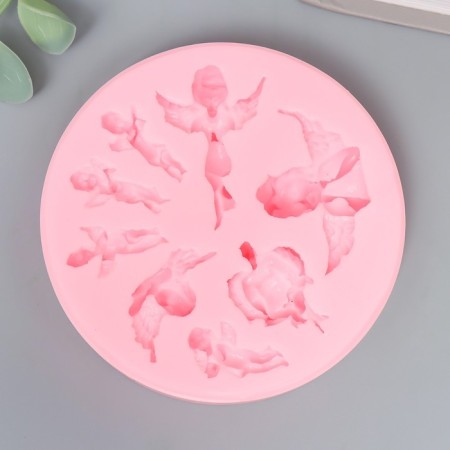Silicone Mold "Angels" from 1.3x2.6 cm to 2.9x4.6 cm mix-3