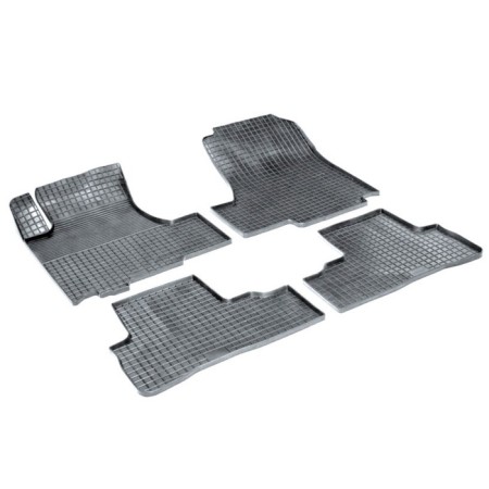 Rubber rugs ’grid’ for Honda CR-V III, 2006-2012