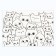 Magnet coloring reusable "cats", 14.8 × 21 cm