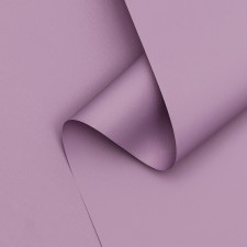 Flower film tinted, matte, light lilac, 0.5 x 10 m, 65 μm