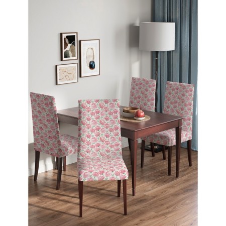 Decorative case on a chair with a back-3