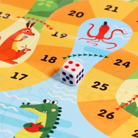 Board game "Funny walkers", 4 in 1-5