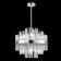 Suspended chandelier ST LUCE. SL1634.103.06. Rens. 6x60 watts, E14, 45x45x55 cm, chromium color