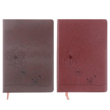 Deliciper of Leduced A5, 148 sheets in a ruler, PVC cover, mix-3