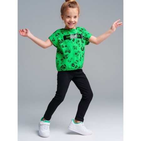 Футболка для девочки PlayToday, рост 110 см-1