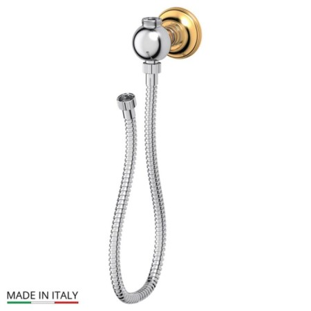 Adapter for connecting the shower column Ponsi, chrome, gold-1