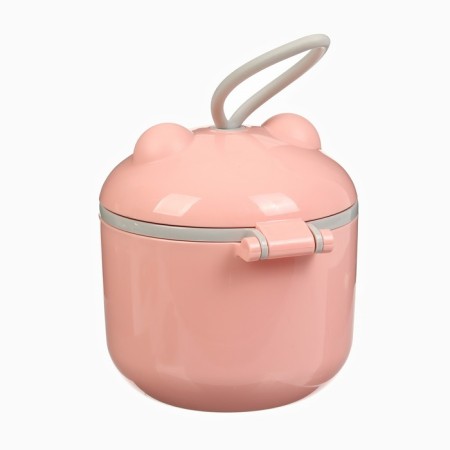Container for storage of baby food, 250 ml., Pink color-3