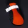 Dog boots "comfort +", size S (3, 5 x 3 cm), orange