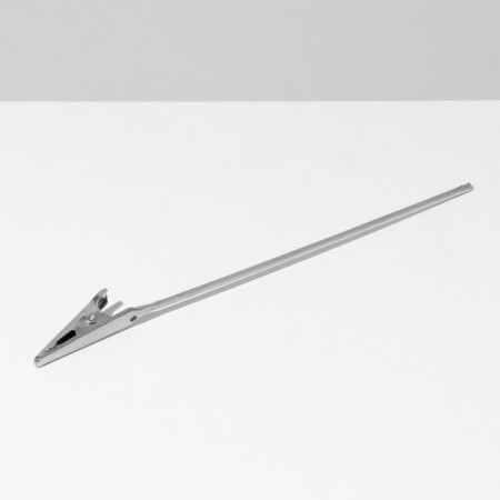 Tsenik holder with a “universal” clip 15 cm, set 10 pcs., Color Chrome-2