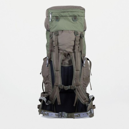Tourist backpack, TAIF, 80 l, screed department, 2 outer pockets, 2 side pockets, olive color-1