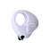 Vibro -ring for prolonging sexual intercourse Jos Moys, White, 6.7 cm