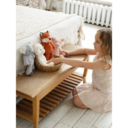 Soft Gulliver toy "Hryusha Willie", pink color, 28 cm-14
