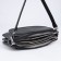 Bag Cross-Bodi with a zipper, black color