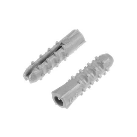 Dowel "Zubble", type "Hedgehog", Expanded, polypropylene, 6x25 mm, 1000 pcs