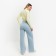 Women's pants, color blue sky, size 42 (s)