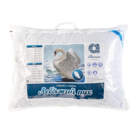Adamas pillow 70x70 cm, artificial swaby fluff, microfiber, mix, polyester-6