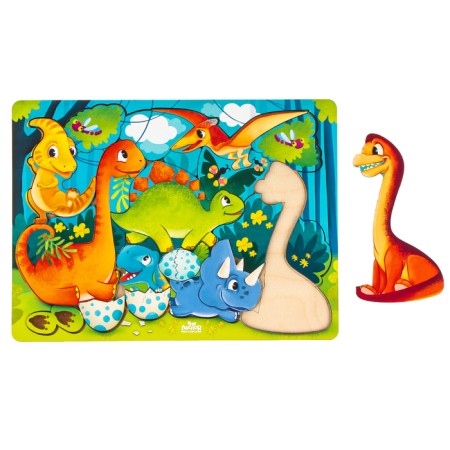 Puzzle "Walk with dinosaurs"-1