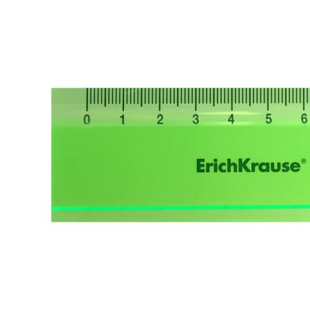 Line 30 cm Erichkrause Neon, plastic, in a box box, mix of 4 colors-1