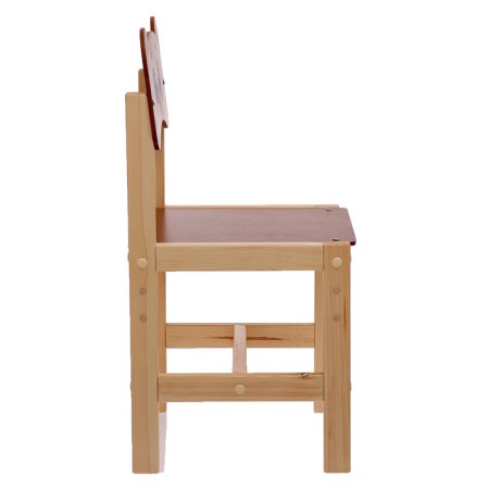 Wooden stool adjustable (1-3) "Bear"-1