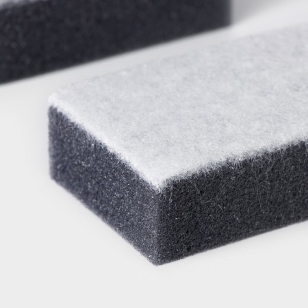 Set of dishes Raccoon, 5 pcs, with coal particles, 8.8 × 6 × 3 cm, color gray color-1