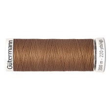 SEW-HALL thread for all materials, 200 m, 748277 (842 medium gray-brown)