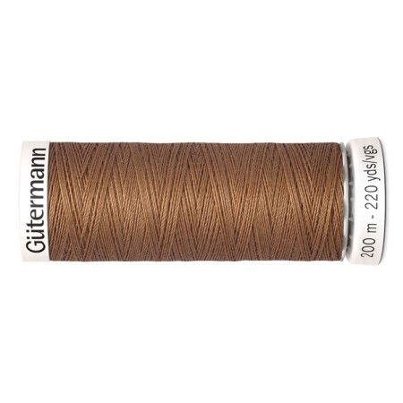 SEW-HALL thread for all materials, 200 m, 748277 (842 medium gray-brown)