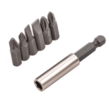 Set of BIT MATRIX 11392, magnetic adapter for bit, 7 pcs.-2