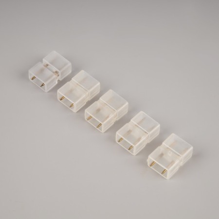 A set of ecola connecting connectors for LED tape 14 × 7 mm, 2-pin, 5 pieces