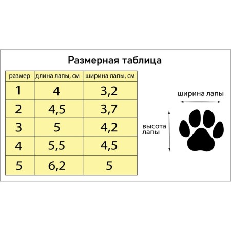 Dog boots "fighter", set 4 pcs, size 1 (sole 4 x 3.2 cm), camouflage-6