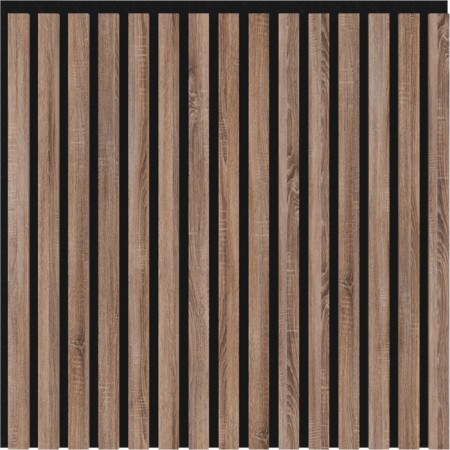 Panel wall acoustic oak vintage 600x600x9