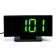 Electronic desktop watches, thermometer, calendar, USB, 17 x 9.5 cm, 3AAA